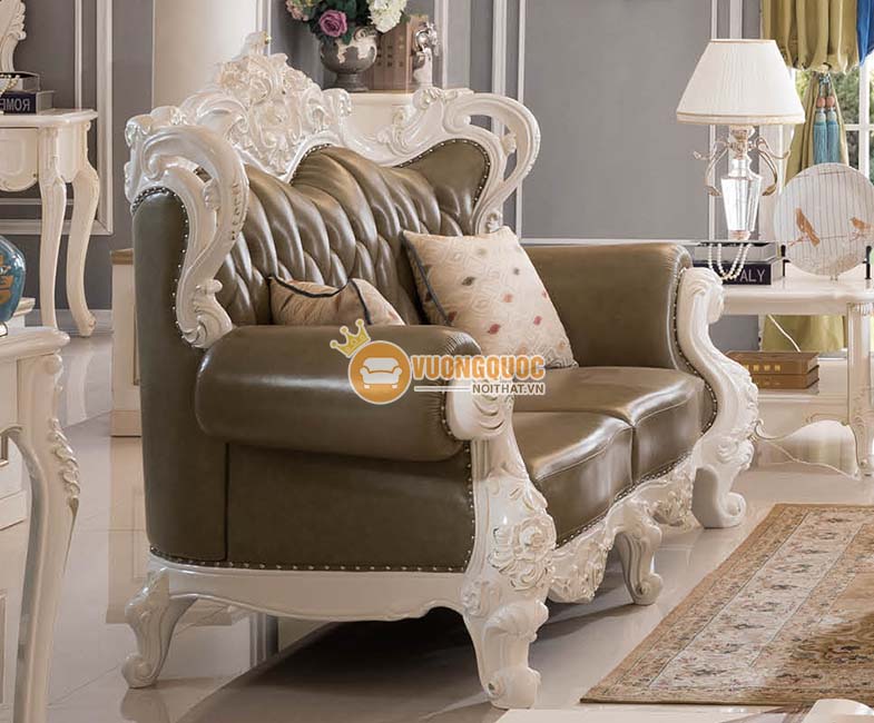 Bộ sofa phòng khách tân cổ điển sang trọng GDA921S-11